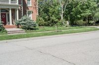 Suburban Home on a Residential Road in Toronto, Canada