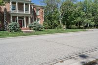 Suburban Home on a Residential Road in Toronto, Canada