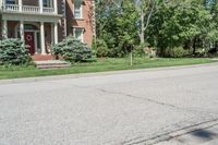 Suburban Home on a Residential Road in Toronto, Canada