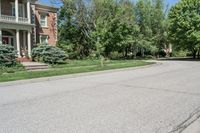 Suburban Home on a Residential Road in Toronto, Canada