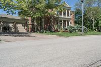 Suburban Home on a Residential Road in Toronto, Canada