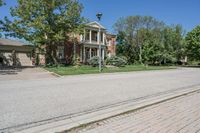 Suburban Home on a Residential Road in Toronto, Canada