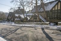 Suburban House in Toronto, Canada: A Winter Wonderland