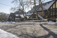 Suburban House in Toronto, Canada: A Winter Wonderland