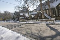 Suburban House in Toronto, Canada: A Winter Wonderland