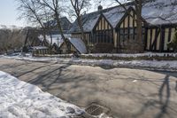 Suburban House in Toronto, Canada: A Winter Wonderland