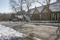 Suburban House in Toronto, Canada: A Winter Wonderland