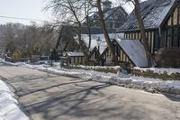 Suburban House in Toronto, Canada: A Winter Wonderland