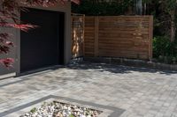 A Suburban House in Toronto with a Tree Courtyard