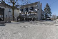 Suburban Landscape in Toronto with Low-Rise Houses 002