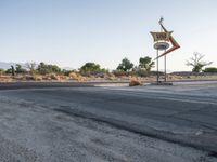 Suburban Los Angeles: Motels Beside Desert Roads at Dawn