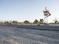Suburban Los Angeles: Motels Beside Desert Roads at Dawn