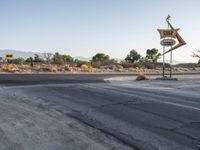 Suburban Los Angeles: Motels Beside Desert Roads at Dawn