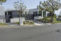 Suburban Neighborhood in Los Angeles, California