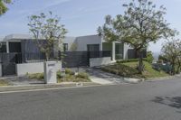 Suburban Neighborhood in Los Angeles, California