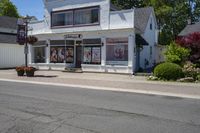 Suburban Neighborhood: A Daytime View Under a Clear Sky