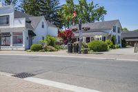 Suburban Neighborhood: A Daytime View Under a Clear Sky