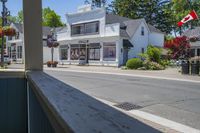 Suburban Neighborhood: A Daytime View Under a Clear Sky