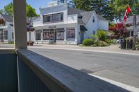 Suburban Neighborhood: A Daytime View Under a Clear Sky