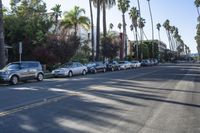 Suburban Neighborhood in Los Angeles, California, USA