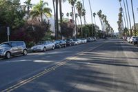 Suburban Neighborhood in Los Angeles, California, USA