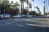 Suburban Neighborhood in Los Angeles, California, USA