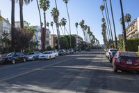 Suburban Neighborhood in Los Angeles, California, USA