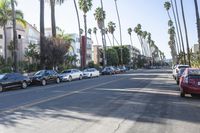 Suburban Neighborhood in Los Angeles, California, USA