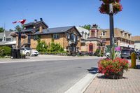 Suburban Neighborhood with Tree-lined Roads