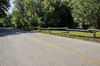Suburban Road: Asphalt in the Daylight