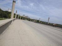 Suburban Road in Milwaukee, Wisconsin