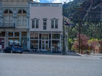 A Suburban Road in Ouray, Colorado