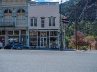 A Suburban Road in Ouray, Colorado