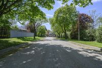 Suburban Road in Toronto, Canada - Residential Area 002