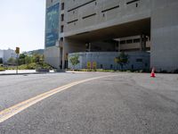 Suburban Roads in Los Angeles Suburb