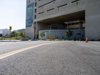 Suburban Roads in Los Angeles Suburb