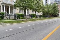 Suburban Townhome Neighborhood in Canada