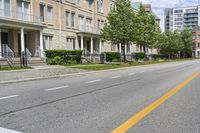 Suburban Townhome Neighborhood in Canada