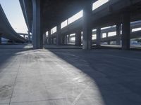 the sun shines brightly through windows in a large building as if the sunlight is falling off