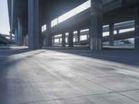 the sun shines brightly through windows in a large building as if the sunlight is falling off