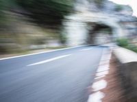 Sunlit Grass: Daytime Drive in the Balearic Islands