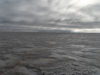 Sunlit Landscape in Salt Lake, Utah