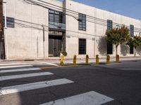 Sunlit Urban Roads of Los Angeles, California