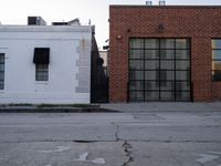 Sunny Asphalt Roads of Los Angeles, California