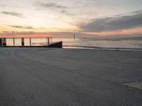 Sunny Beach by the Ocean: Afterglow in Germany