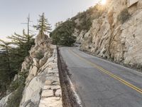 Sunny California Landscape: Exploring the Mountain Trails