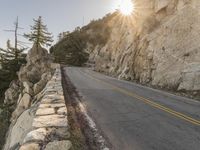 Sunny California Landscape: Exploring the Mountain Trails