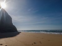 Sunny Coastal Landscape in Portugal
