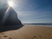 Sunny Coastal Landscape in Portugal