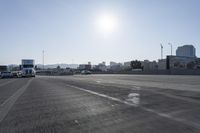 A Sunny Day on the Asphalt Road